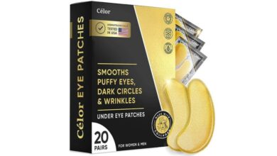 effective golden under eye patches