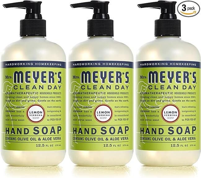 mrs meyers hand soap refreshing and eco friendly