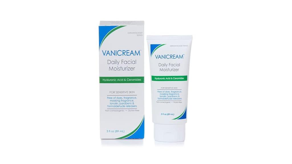 vanicream moisturizer for sensitive skin